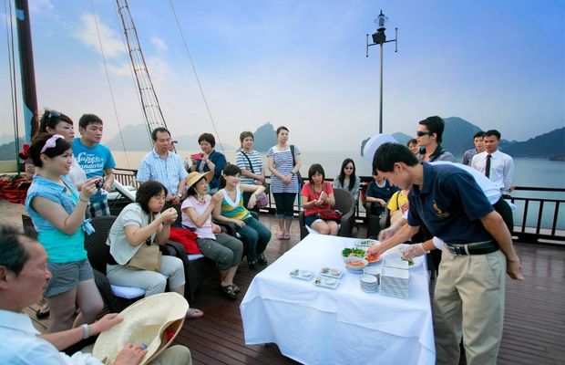 Cooking class on Syrena Cruise